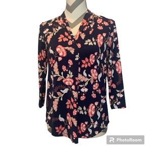 Charter Club 3/4 sleeve blouse size petite small